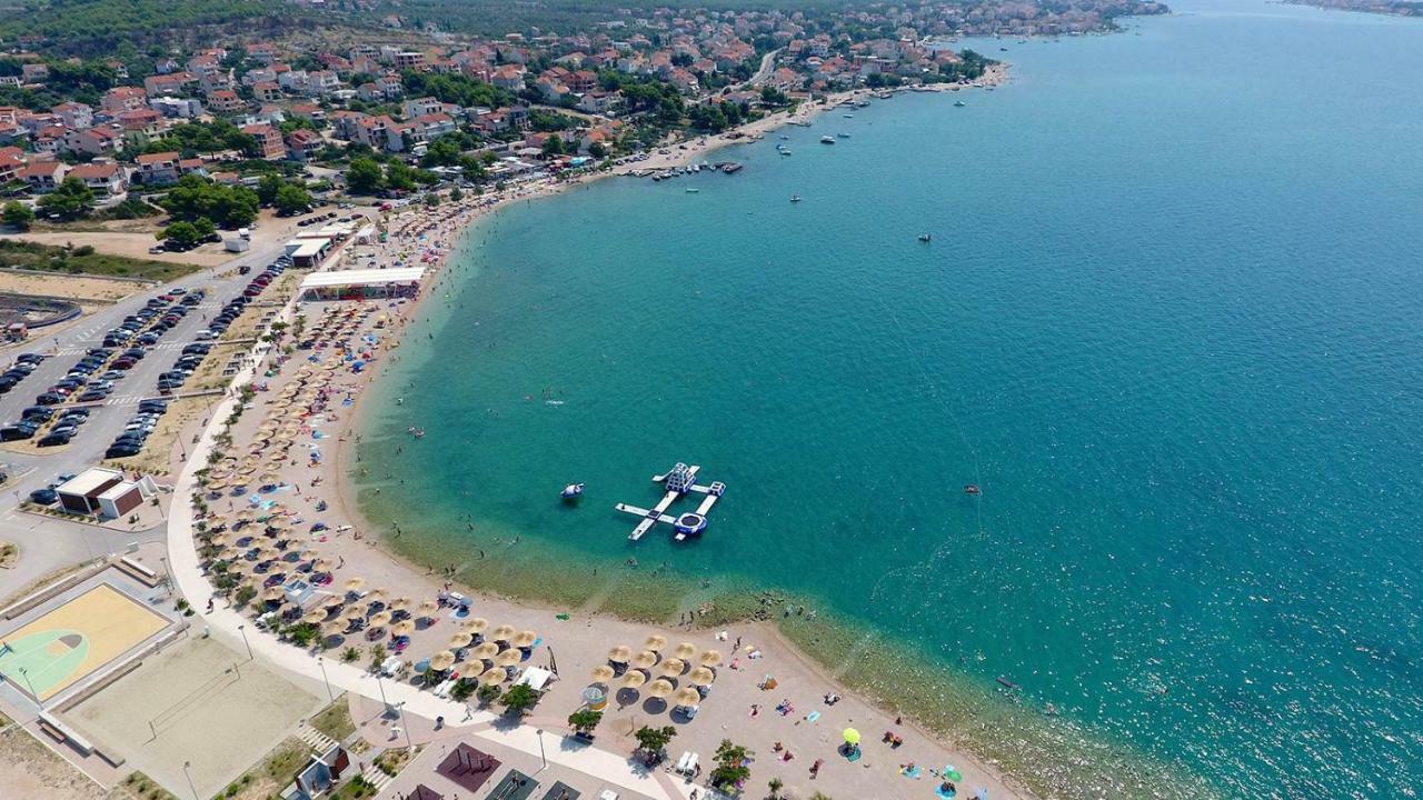 Apartments Brodarica Beach With Balcony Seaview Exterior foto