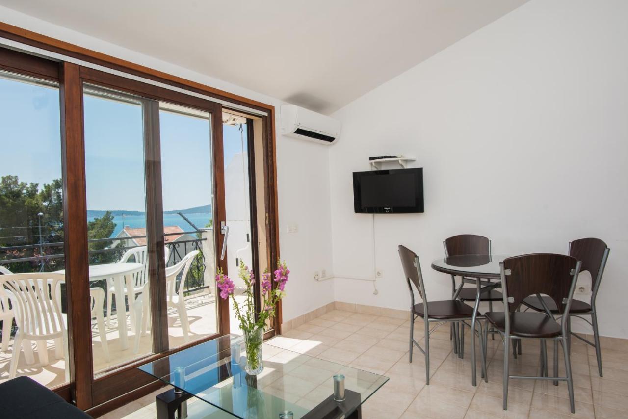 Apartments Brodarica Beach With Balcony Seaview Exterior foto